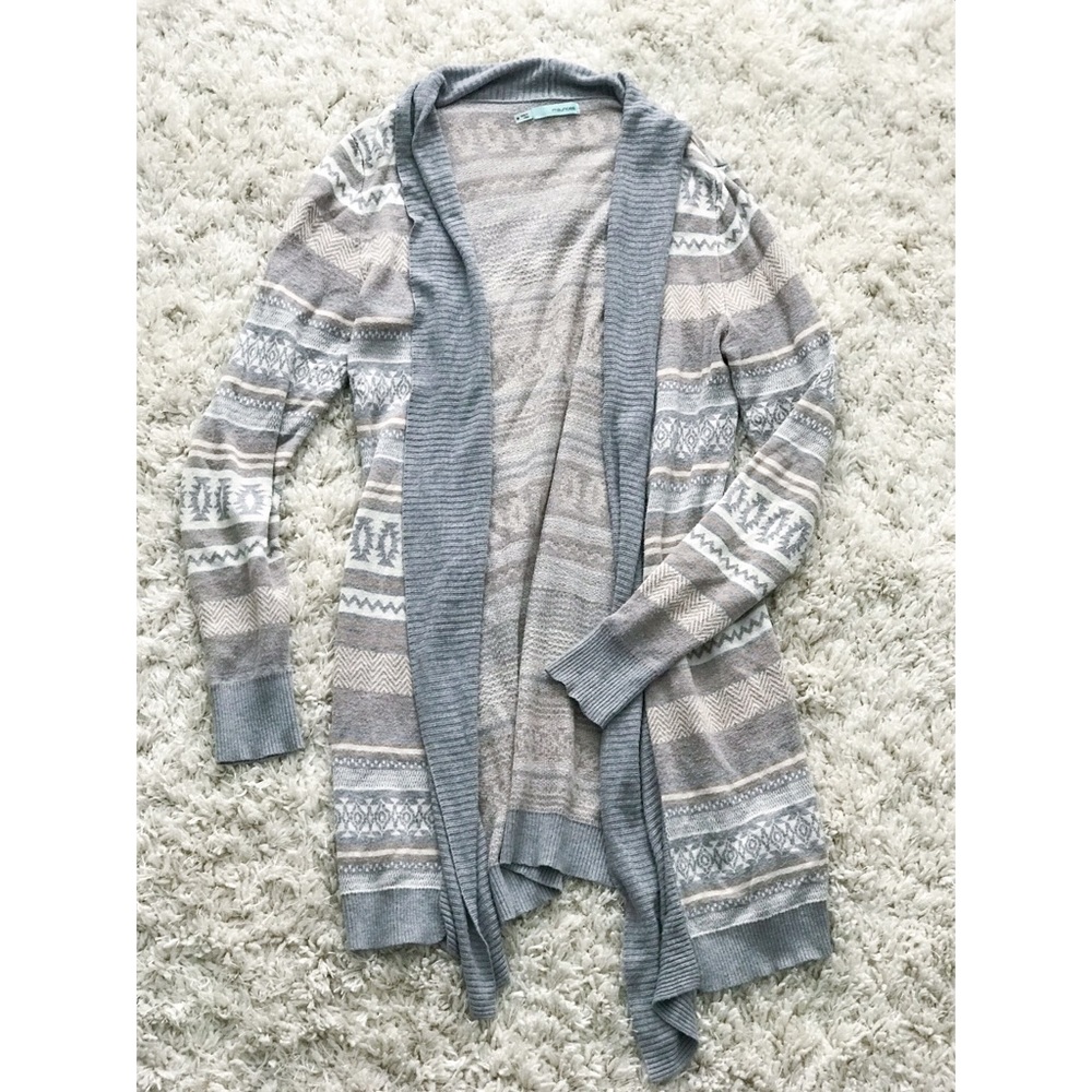 Patterned Cardigan